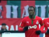 www.galsenfoot.com but de dame ndoye Lokomotiv Moscou - Anzhi Makhachkala (1-1)