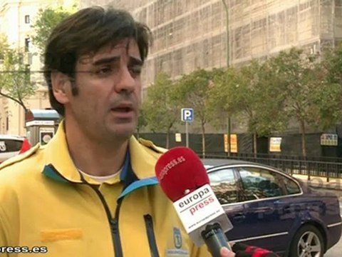 Siete jóvenes resultan heridos en la Gran Vía