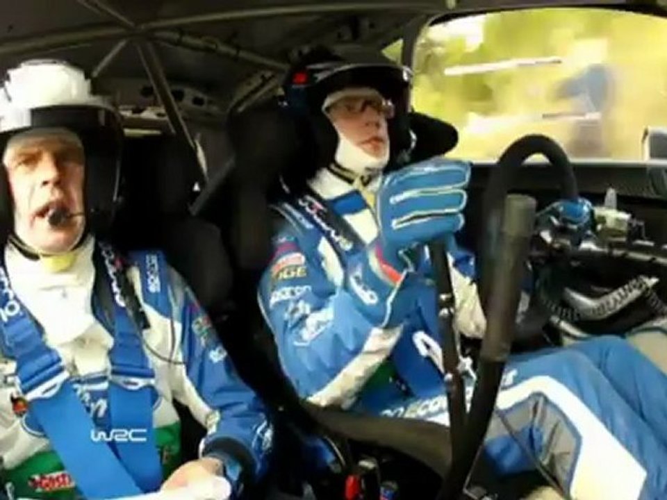 Rally Spagna - Passo falso di Ostberg, Loeb torna in testa