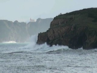 11 Nov. Temporal en el Cantábrico de Asturias