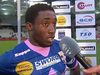 Interview de fin de match : Stade de Reims - Evian TG FC - saison 2012/2013