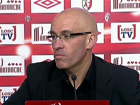 Conférence de presse LOSC Lille - Stade Brestois 29 : Rudi GARCIA (LOSC) - Landry CHAUVIN (SB29) - saison 2012/2013