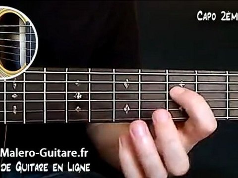 Comment jouer Mistral Gagnant à la Guitare - cours N°1