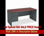 BEST PRICE 38000 Series Left Pedestal Desk, 3/4 Pedestal, Light Gray/Light Gray, 72 x 36 (HON38294LQQ)