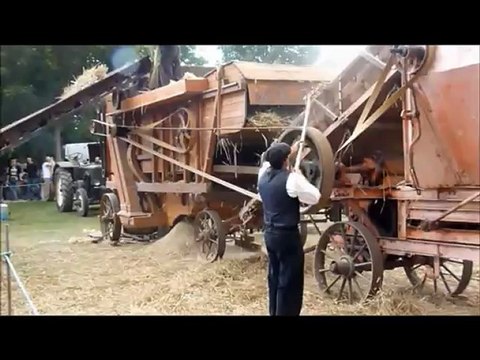 battage à l'ancienne provins 2012