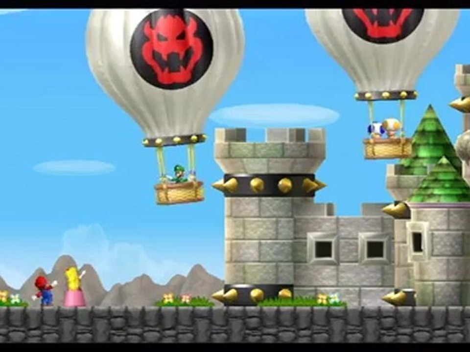 WT - Mario Bros wii part [15] le niveau final