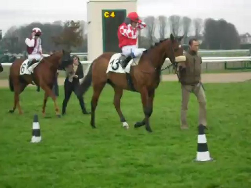 Retour des chevaux de la 4ème course -Chantilly (09-11-2012)