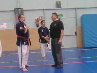 Cycle de destruction avec les postures feu et eau en Kyusho-Jitsu