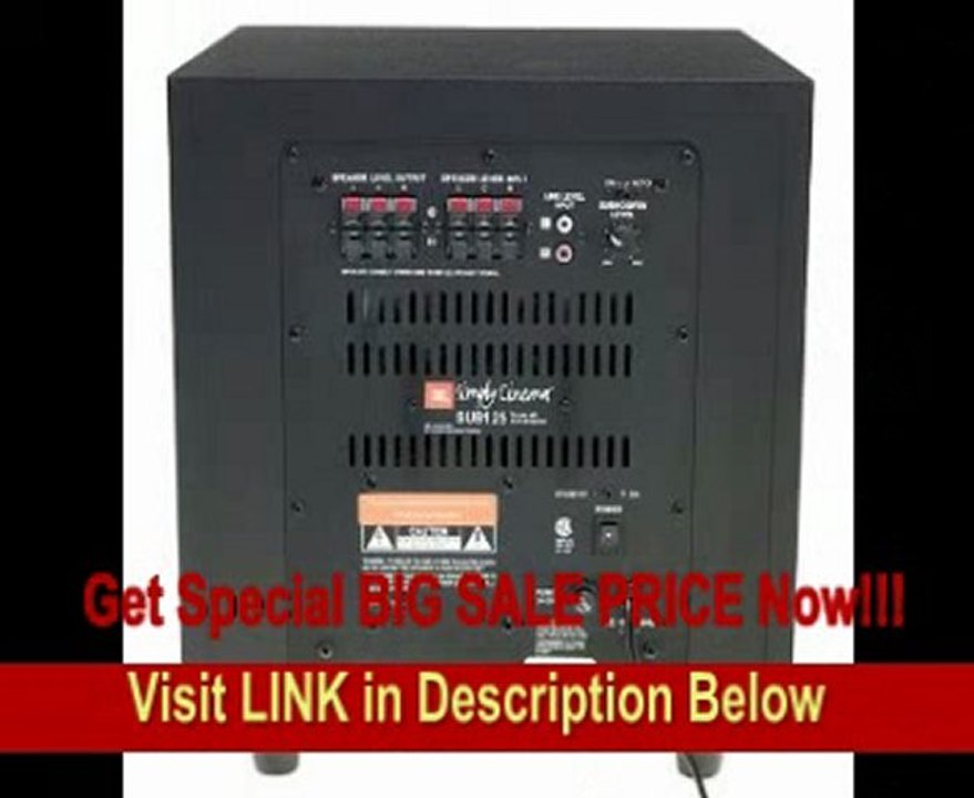 JBL SCS125 6-Piece Complete Home Theater Speaker System FOR SALE