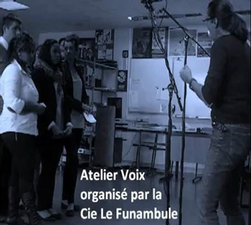 Atelier voix avec Claire Delgado Boge