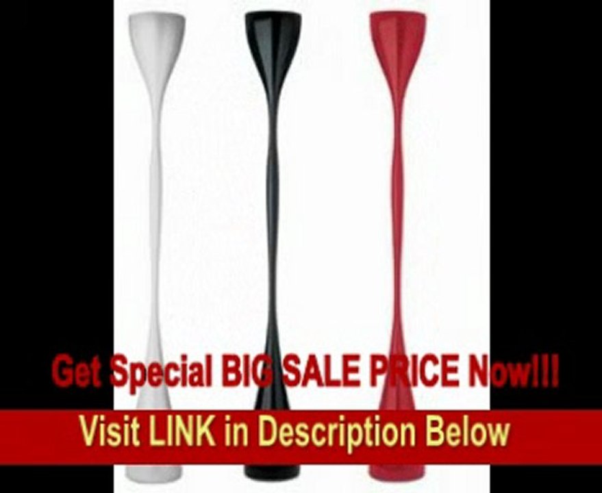 BEST BUY Jazz Floor Lamp Finish: Red Lacquered