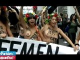 Pompes, self-defense et seins nus : bienvenu à l'école des Femen