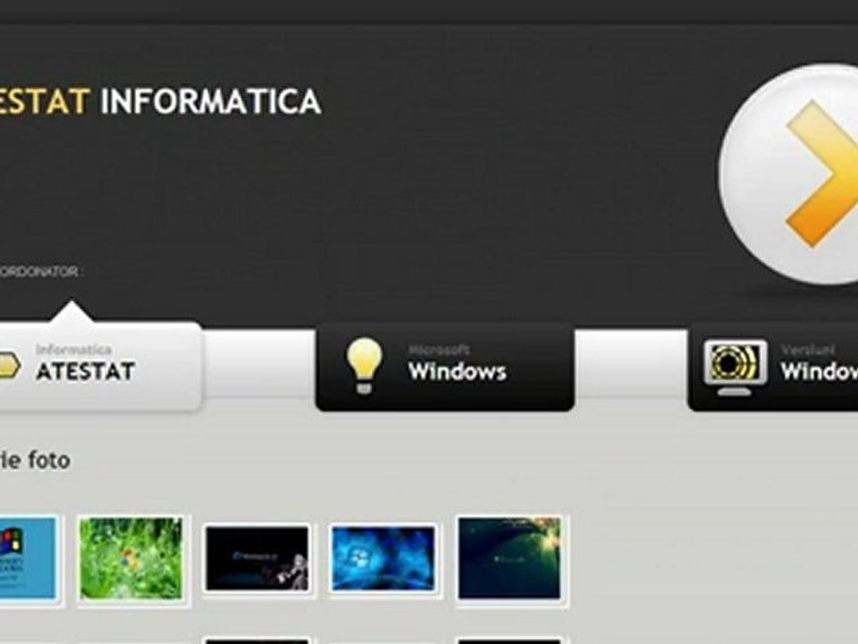 Atestat Informatica - Microsoft Windows