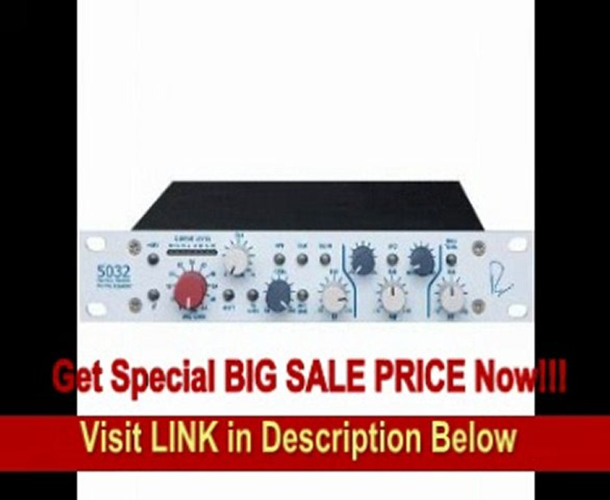 Rupert Neve Portico 5032 Mic Preamp/EQ Module REVIEW