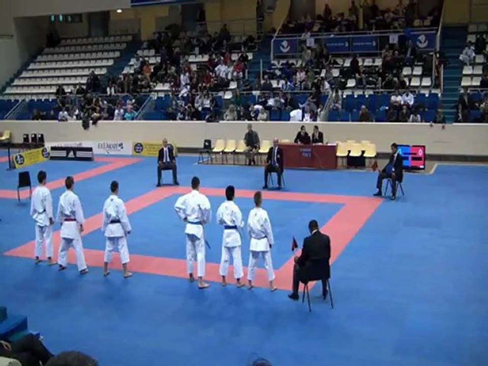 Coupe de France kata 2012 Finale par Equipe cadets / Juniors