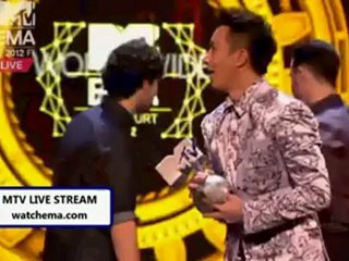 Han Geng acceptance speech EMA 2012