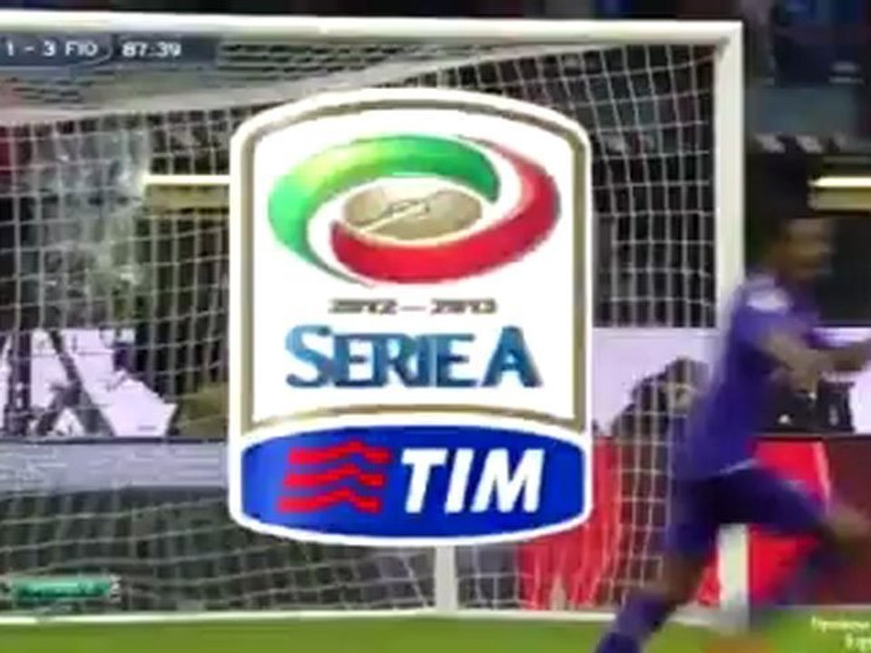 Milan vs Fiorentina 1_3 (11.11.2012) All Goals _ Highlights
