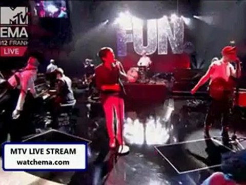 Fun We Are Young 2012 MTV EMA full performance.flv