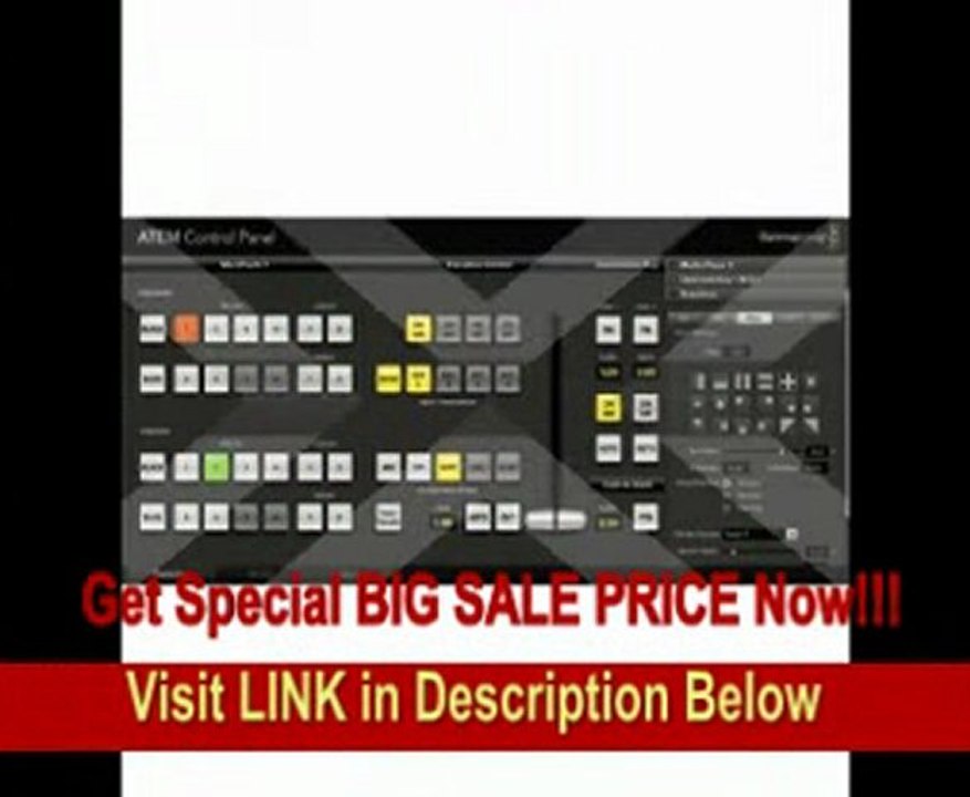 [REVIEW] Blackmagic Design ATEM Television Studio Production Switcher