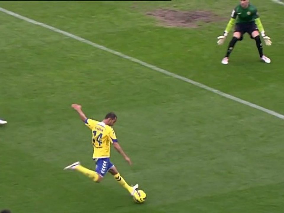 2ª División 2012-2013 - 13ª Jornada - Hércules CF vs UD Las Palmas (0-2) NAUZET ALEMÁN y JAVI GUERRERO