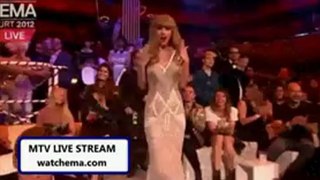 #Taylor Swift Best Look acceptance speech 2012 MTV Europe Music Awards