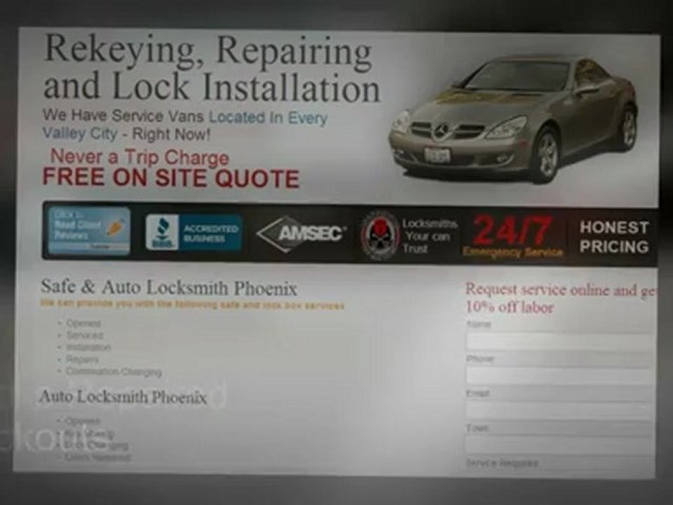 Phoenix Locksmith Service  (602) 993-5676  Metro Lock and Safe, Inc.