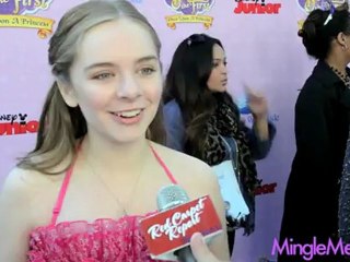 Darcy Rose Byrnes at Disney's Sofia The First: Once Upon a Princess Premiere @DarcyRoseByrnes