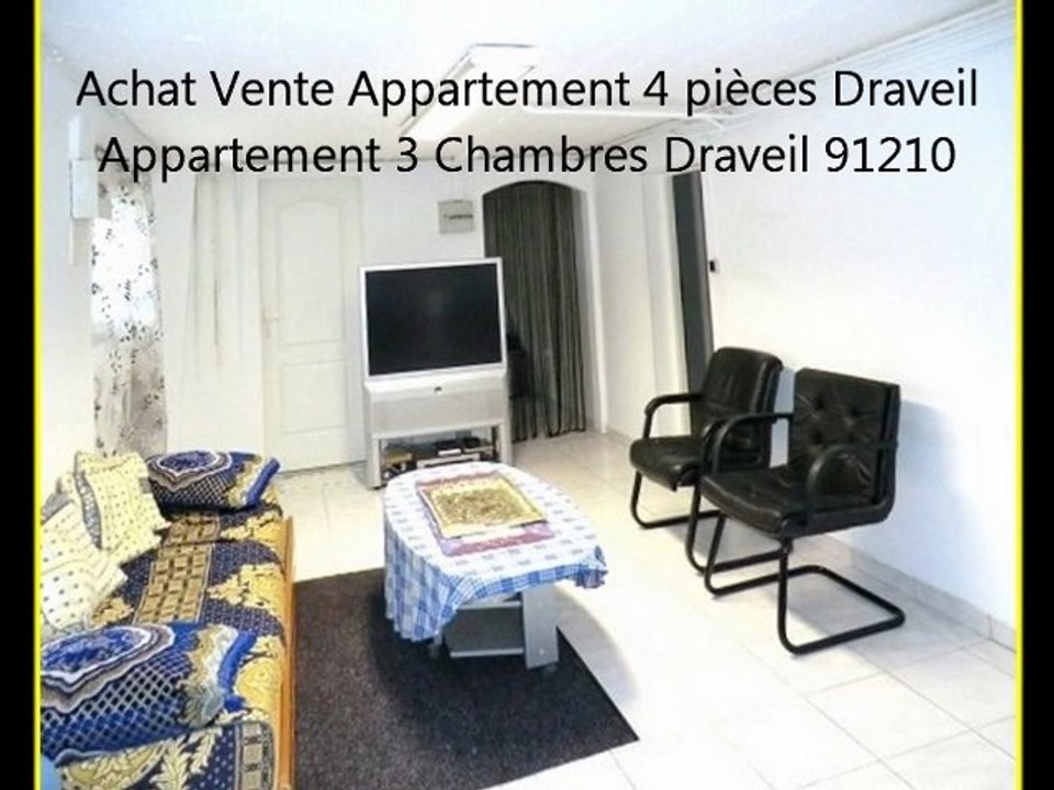 Vente Appartement 4 pièces Draveil Mainville 91 Achat Vente Immobilier Île-de-France Essonne