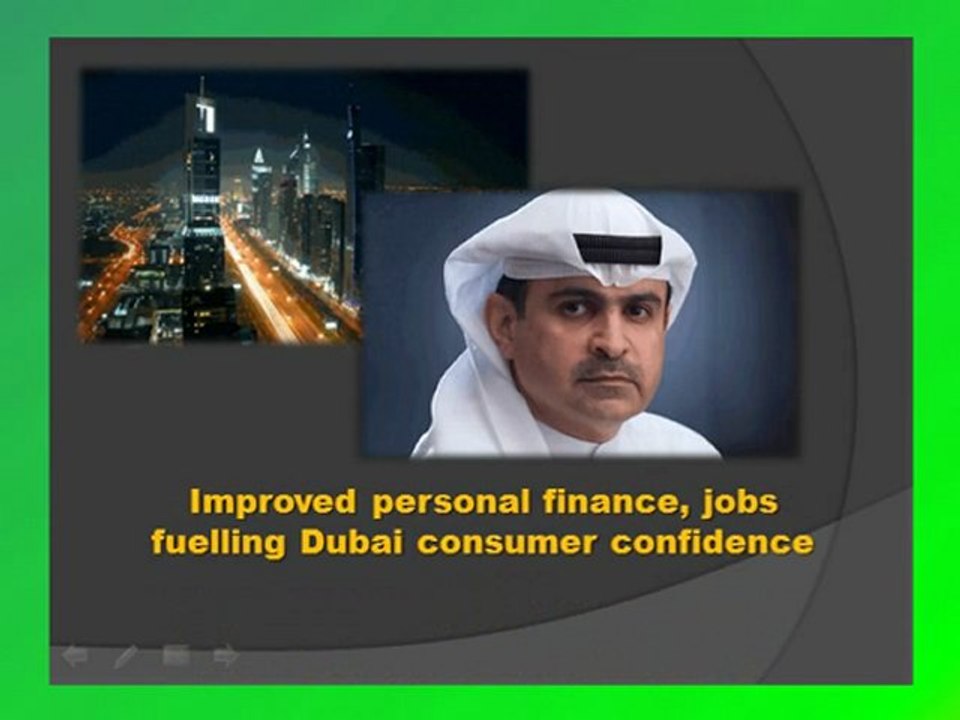 Improved personal finance, jobs fuelling Dubai consumer confidence - Emirates 24/7