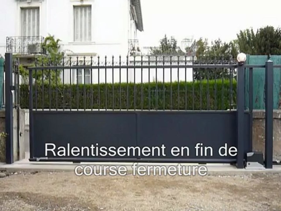 Portail coulissant Tarbes. Portail  SIB. Automatisme NICE. 65. Automatisme Bagnères de Bigorre. Hautes-Pyrénées