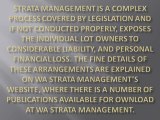 Strata Management – A Vital Cog in the Strata Wheel