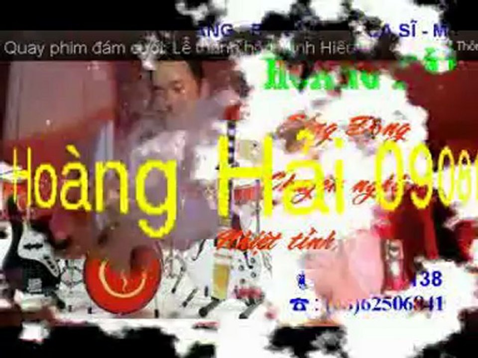 Ban nhac song, dam cuoi 0908111138 Hoàng Hải sai gon, cho thuê âm thanh giá rẻ, MC, ca sĩ