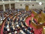 Grecia aprueba ajustes de 9.500 millones en el...
