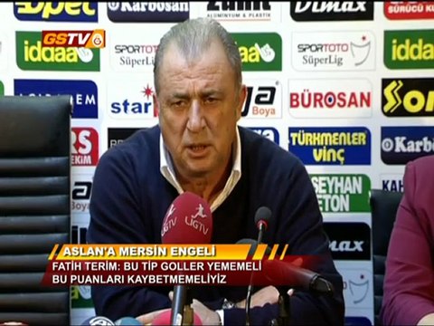 STSL 11.HAFTA | Mersin İdman Yurdu Maç Sonu: Fatih Terim