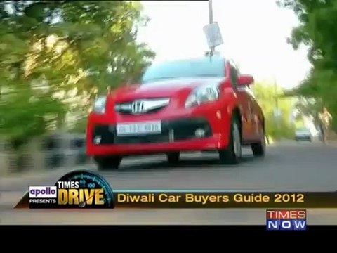 Times Drive: Diwali Car Buyers Guide 2012 - Part 1 of 4