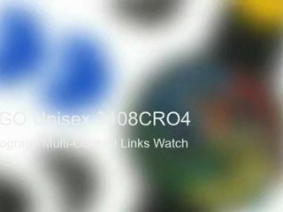 LEGO Unisex Chronograph Multi-Colored Links Watch