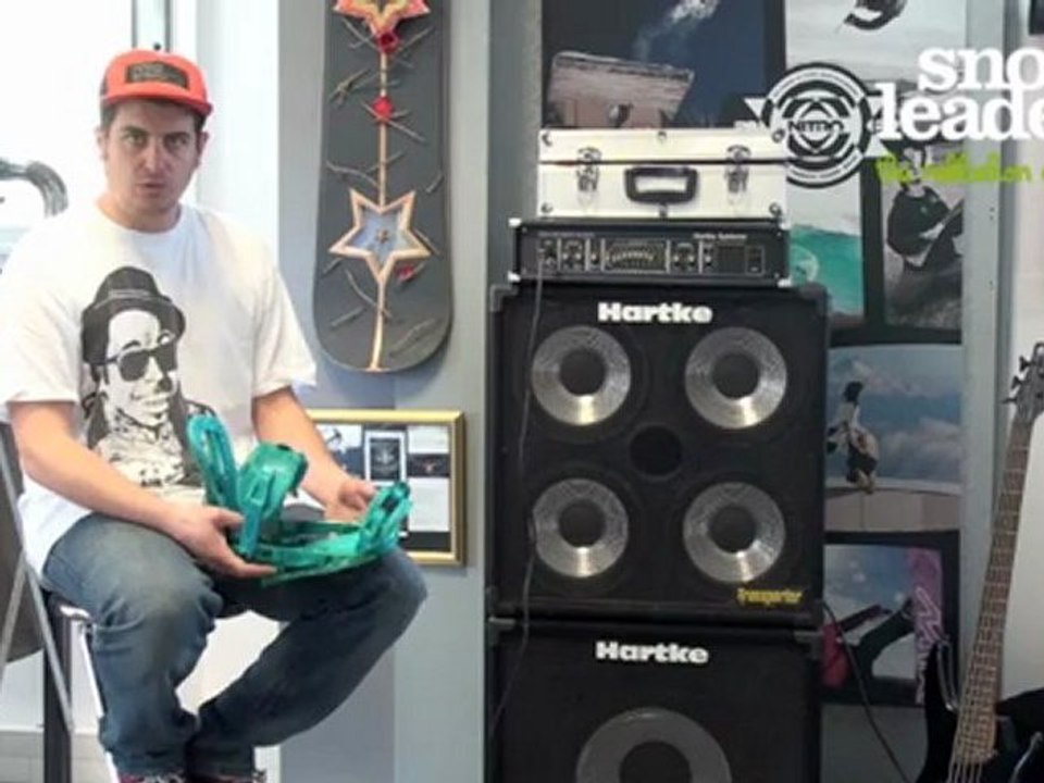 Snowleader présente la fixation de snowboard Zero de Raiden