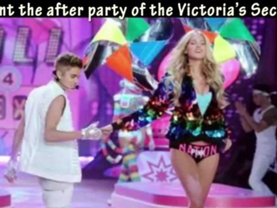 #Justin Bieber Parties With Victoria Secret Models At Fashion Show Party