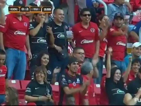 Chivas Guadalajara vs Tijuana 0-2 Jornada 17 Apertura 2012 Liga MX - Goles