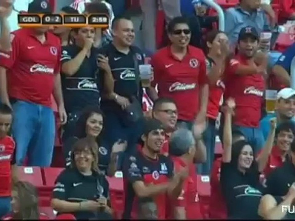 Chivas Guadalajara vs Tijuana 0-2 Jornada 17 Apertura 2012 Liga MX - Goles