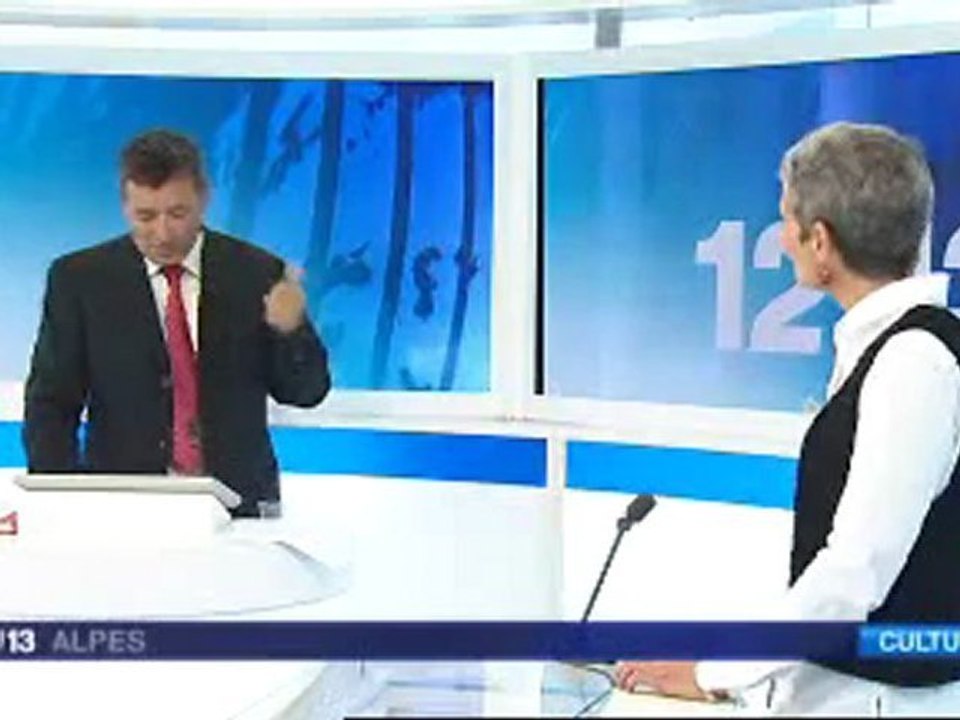 Extrait du Journal Télévision de France 3 Alpes - Les Alpes de Doisneau