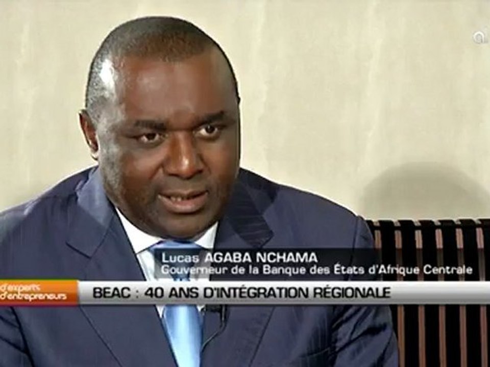 Lucas Abaga Nchama, Gouverneur de la Banque des États de l’Afrique centrale (Beac)