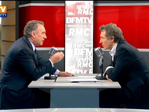 François Bayrou, invité de Bourdin Direct sur BFMTV - 121112