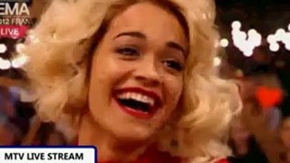HD 720p Rita Ora EMA 2012 Video interview