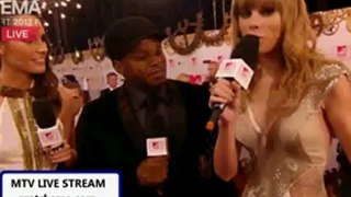 HD 720p Taylor Swift EMA 2012 Video interview