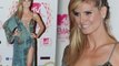 Heidi Klum Shocks in Revealing Lace-Up Dress at MTV EMAs