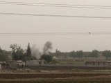 Syrian helicopter bombs Ras al-Ain