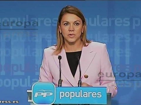 Cospedal: No hay crisis en el PP de Madrid