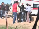Four dead as Syria bombs strategic border town