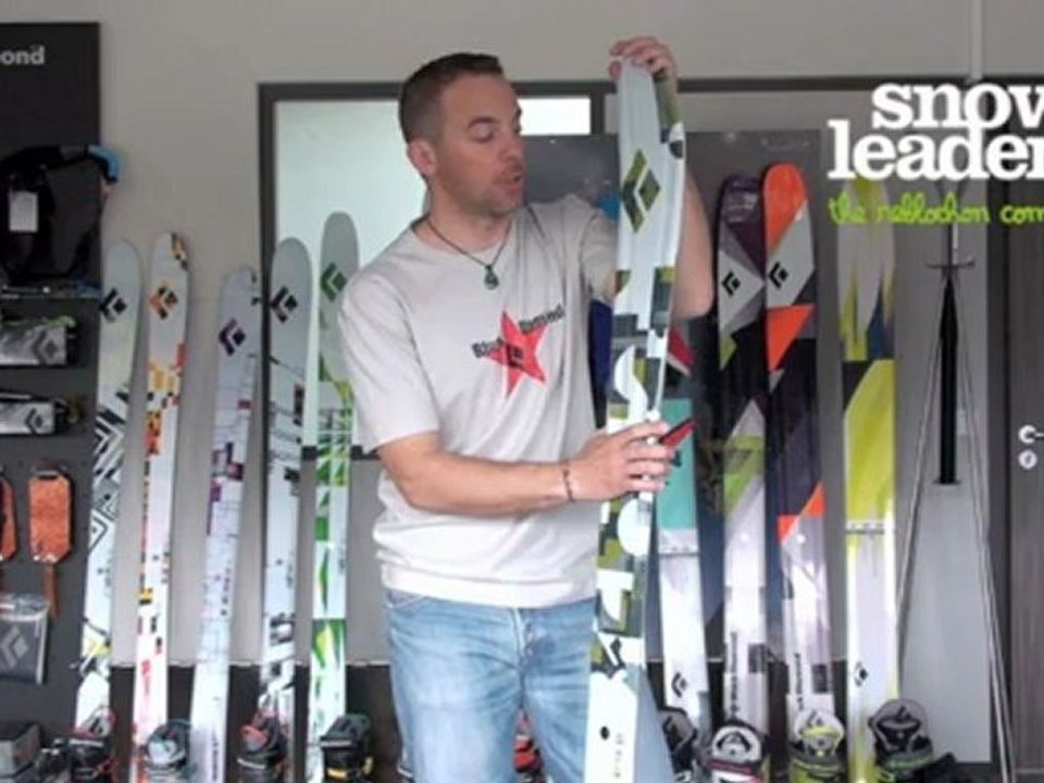 Snowleader présente le ski freeride Drift de Black Diamond